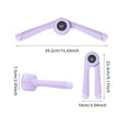thumbnail image 2 of Renforceur de Prise de Main à Comptage Intelligent Matériau Plastique Silencieux Entraînement de Résistance Durable Compact pour Femmes Maison Intérieur Extérieur Entraînements de Force des Bras, 2 of 6