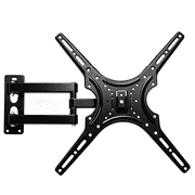 TV Wall Mount for 14-55 Inch TVs, Full Motion Articulating TV Wall Mount with Extension Arm, Swivel and Tilt TV Bracket, Fits Most LED LCD OLED Flat Screen TVs, Max VESA 400x400mm, Up to 80 lbs