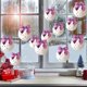 thumbnail image 1 of Christmas Ornament Set with Snow Globe Pendants, Glitter Snowflakes, Hanging Hooks for Holiday Tree Decorations, Festive Party Supplies, Home Window Display, Seasonal Gift Decor, 1 of 7