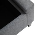 thumbnail image 6 of Gray Polyester Bench with Lift Top Storage | Versatile and Comfortable for Daily Use, 6 of 6