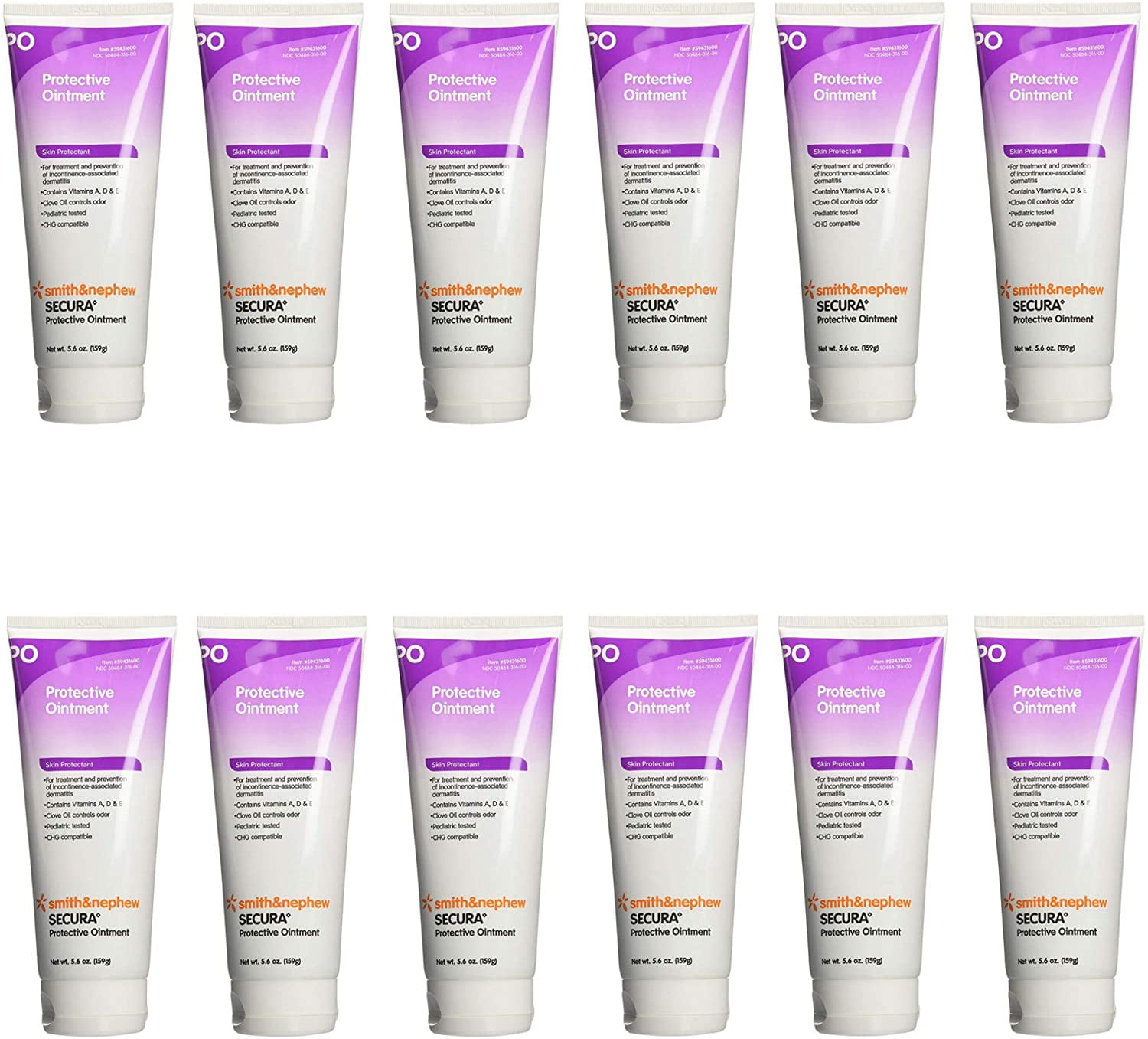 Smith & Nephew SECURA Protective Ointment Skin Protectant 5.6 oz. Tubes