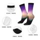 thumbnail image 5 of Fotbe Northern Lights Calcetas Largas con Estampado para Hombre y Mujer – Calcetas de Compresión Transpirables y Elásticas, Viajar y Uso Diario Talla 5-11, 5 of 6