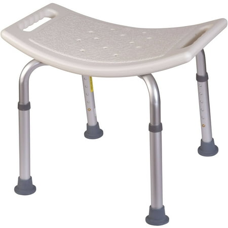 HealthSmart® Compact Shower Bench, 21"H x 20"W x 12"D, White