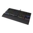 thumbnail image 1 of CORSAIR Gaming K65 LUX RGB Compact Mechanical - Keyboard - backlit - USB - US - key switch: CHERRY MX Red - anodized brushed aluminum, 1 of 10