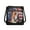 Black-Boxer with American Flag, variant on Wolf Print Leather Shoulder Purse Crossbody Satchel Purse for Women Multi Pocket Hobo Bag Messenger Bag with Adjustable Strap for Shopping Travel, Blue