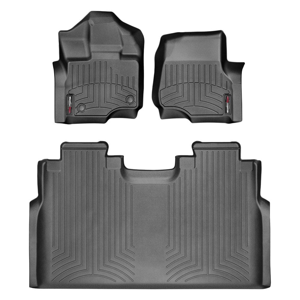 2015 2018 Ford F 150 Weathertech Floor Liners Full Set 1st Row