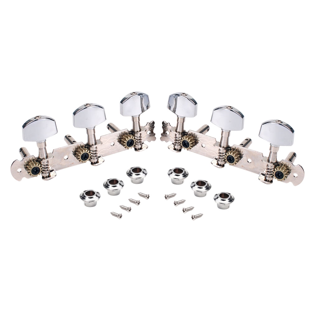 LABSERRON Guitar String Tuning Peg Gc301e Silver 2Pcs