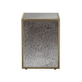 thumbnail image 4 of TOV Furniture Lana Mirrored Iron Side Table by Inspire Me! Home Décor, 4 of 5
