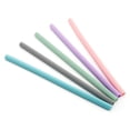 thumbnail image 3 of Mistaha 6PCS Reusable Silicone Drinking Straws with 2 Cleaning Brushes Long Flexible Straws BPA-Free Multicolor, 3 of 8