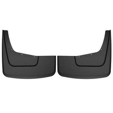 Husky Liners Custom Rear Mud Guards Fit 2020-2024 Chevrolet Silverado 3500 HD Dually , 2-pc Black