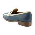 thumbnail image 3 of Vionic Sellah II Women's Loafers & Slip-Ons Navy & Cream White Leather Size 5 M, 3 of 8