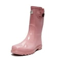 Women Rain Boots Waterproof Shoes Rubber Antislip Thickened Brief