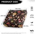 thumbnail image 4 of ZUXONGSY Mushroom Couch Cushion Covers Sofa Cushion Protector Cover Dust Cover Adjustable Couch Seat Cushion Slipcover Elastic Separate Sofa Slipcover for Dining Room Small, 4 of 5