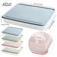 thumbnail image 2 of 24 Deviled Egg Containers With Lid, 12.2×8.86×1.97 in, Stackable Plastic Egg Tray, Portable Storage Egg Holder, Fridge Egg Storage Box, Egg Container With Lid, Kitchen Egg Organizer for Home Use, 2 of 6