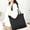 Black, variant on Laptop Tote Bag for Women Waterproof Leather Computer Bags Business Office Work Briefcase Black 12.9*11.8*5.9''