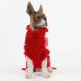 thumbnail image 4 of GHSDFBB Christmas Dog Sweaters for Small Dogs, Argyle Winter Xmas Pet Clothes, 4 of 6