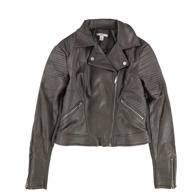 Bar III - Chaqueta acolchada para mujer, color gris, talla XS
