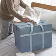 thumbnail image 5 of Bolsa de almacenamiento Laklulu con cremalleras y asas de transporte, bolsas de tela Oxford resistentes para mudanzas, 5 of 5