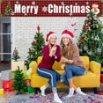 thumbnail image 4 of Riforla Joyeux Noël Bannière Décorations de Jardin Extérieures Grandes Panneaux Suspendus Rouges pour Noël Décoration de Maison Extérieure Ou Intérieure Fête à la Maison (1 Pce) Drapeaux Bannières Accessoires, 4 of 7