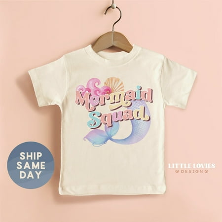 Bella Canvas Mermaid Squad Kids Shirt Sea Sister Squad Kids Outfit Mermaid Tail Toddler Shirt Matching Sister Toddler Apparel · (CA-SUMM94) Bella Canvas Mermaid Squad Kids Shirt Sea Sister Squad Kids Outfit Mermaid Tail Toddler Shirt Matching Sister Toddler Apparel · (CA-SUMM94)