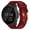 Red, variant on For Garmin Forerunner 245 Music 20mm Nylon Woven Watch Band