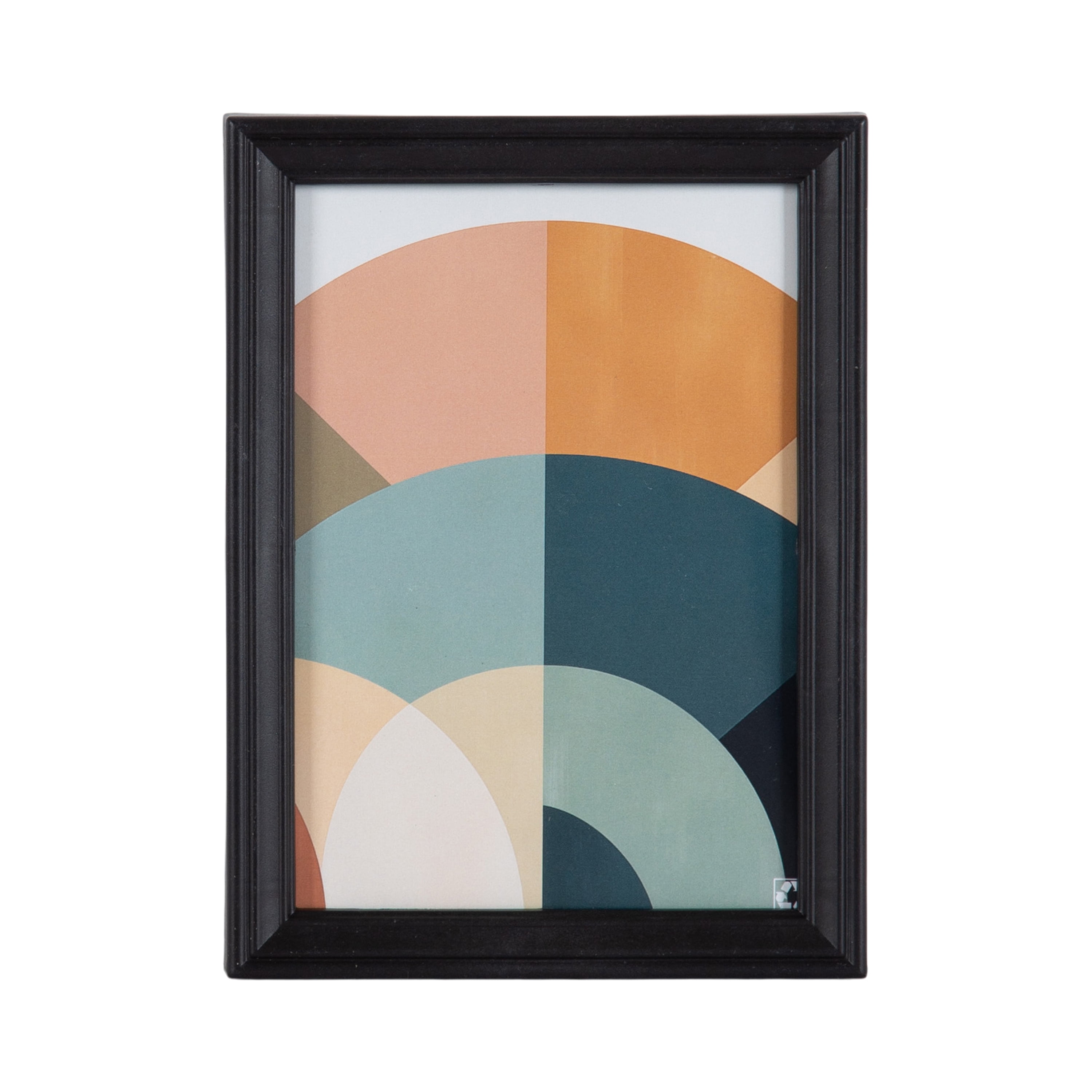 (2 pack) DesignOvation 5x7 Casual Black Decorative Tabletop Picture Frame