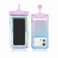 thumbnail image 1 of wonima02 Waterproof Floating Phone Pouch, 2025 New Waterproof Phone Case with Lanyard, IPX8 Water Proof Phone Pouch Cellphone Dry Bag Beach Cruise Ship Essentials Detachable Lanyard (Colorful), 1 of 1