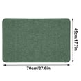 thumbnail image 3 of Ultra Thin Bath Mat 17x27 Inch, Non Rubber Bathroom Rugs Quick Dry, Absorbent Machine Washable Bath Mat for Shower Outside Sink, Low Profile Home Decor for Under Door, 3 of 6