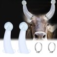 thumbnail image 3 of Cattle Horn Guard, Heat  Elastic Cow Horn Protector Anti Fight  For Farmhouse, 3 of 8
