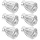 thumbnail image 5 of 6 piezas de tapas decorativas para extremos de barra de cortina, de plástico, para decoración de ventanas, accesorios para sala de estar., 5 of 6