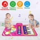thumbnail image 2 of Juguetes para bebés de 1, 2 y 3 años, juguetes musicales 2 en 1 para niños, piano y tapete para batería para niños pequeños, 2 of 5
