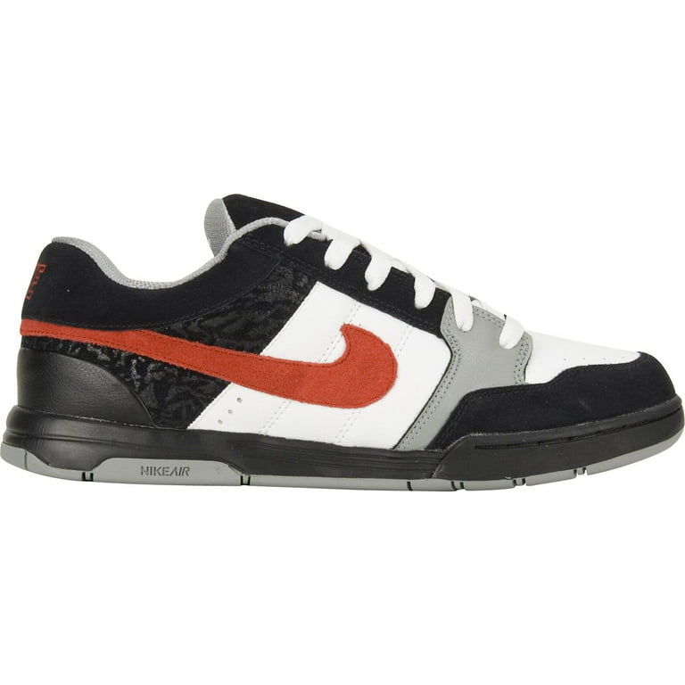 Ulejlighed Skifte tøj Give Nike SB 6.0 Air Mogan Black/White/Red Skateboard Shoes Men Size 10 -  Walmart.com