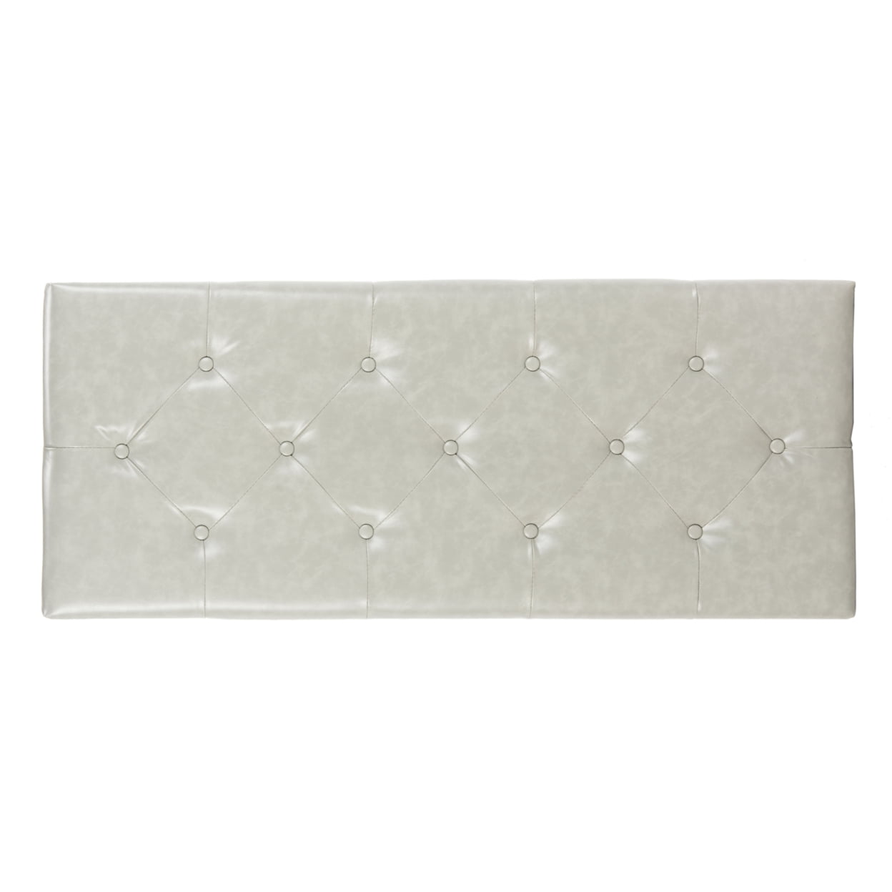 SAFAVIEH Marcella Contemporary Mid-Century Tufted Bench, Grey/Black