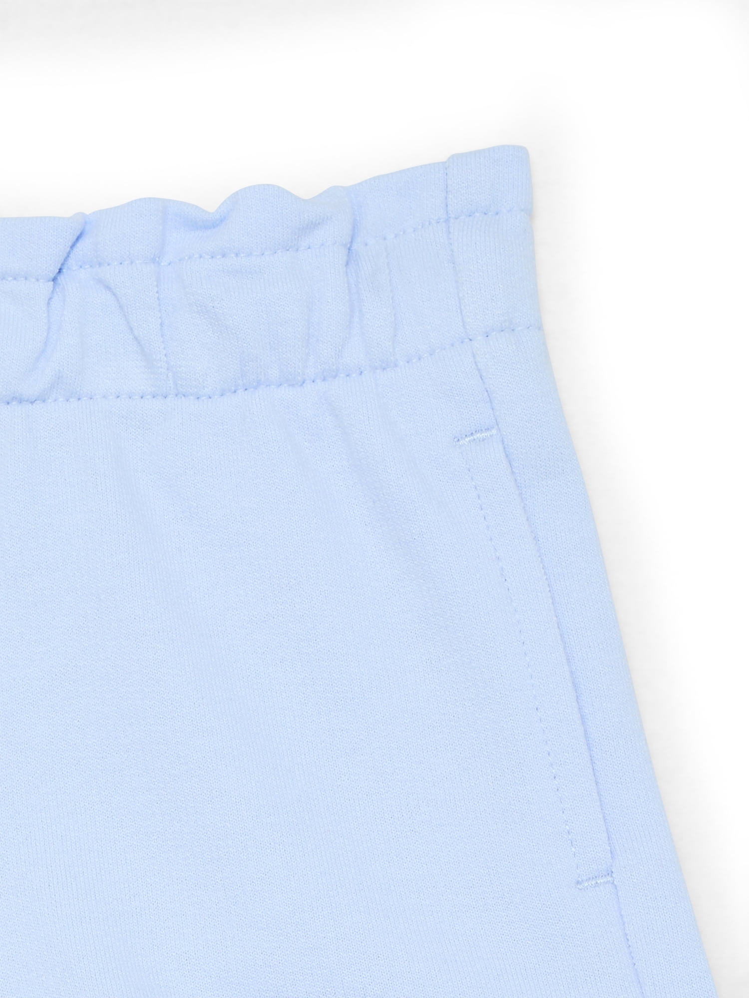 Wonder Nation Baby Girl Pocket French Terry Shorts, Sizes 0-24 Months