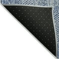 thumbnail image 3 of Addison Rugs Chantille Indoor/Outdoor Transitional Geometric Navy Washable Rectangle Rug, 1'8" x 2'6", 3 of 6