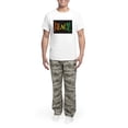 thumbnail image 5 of CafePress - Teach Peace Men's Light Pajamas - Men's Light Loose Fit Cotton Pajama Set, 5 of 7