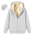 thumbnail image 4 of Certgust Winter Clothes Under $10 Hot Sales Zip Up Hoodie Women Fleece Lined Jacket Fall Winter Coat Casual Trendy Clothing, 4 of 4