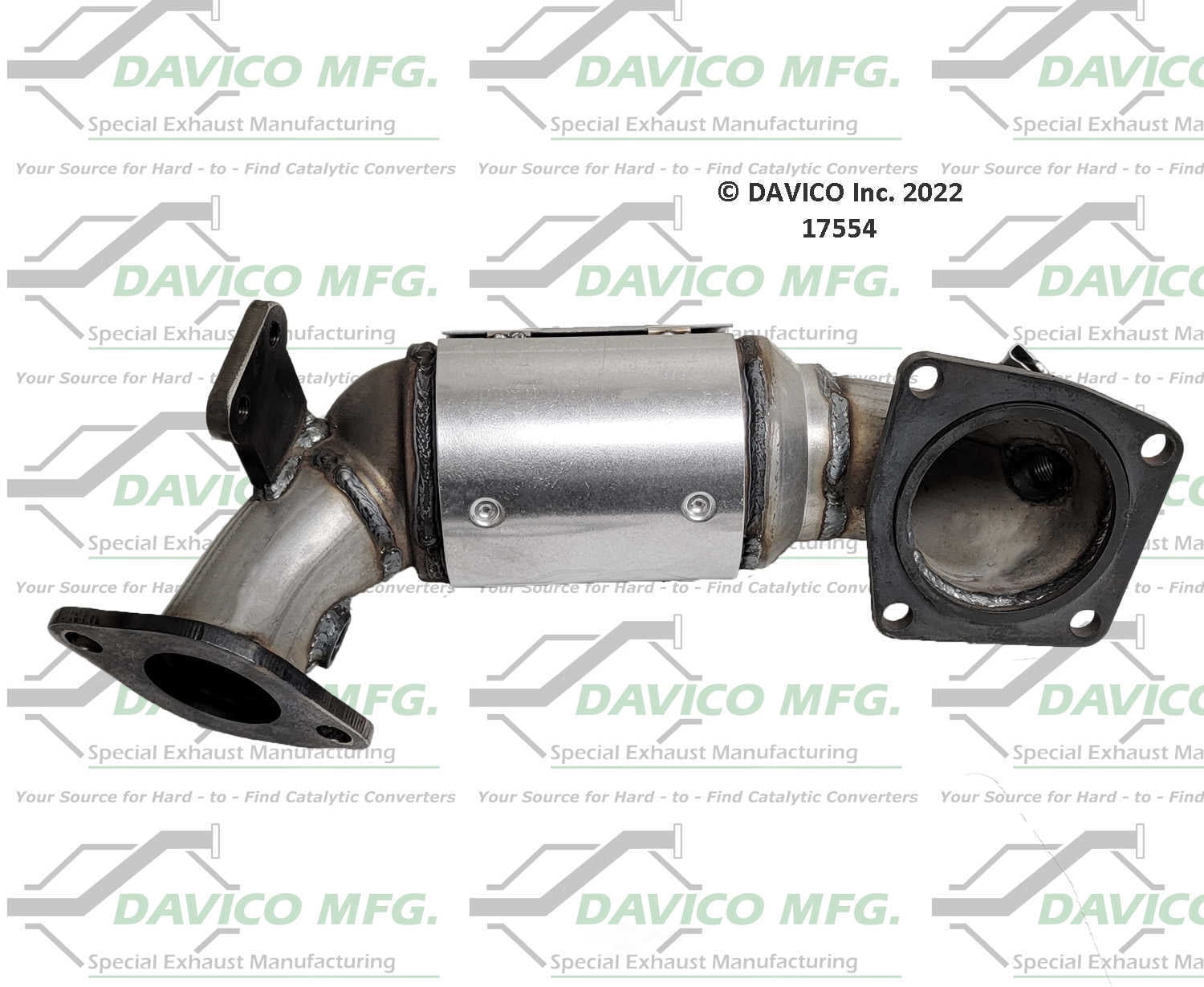 Davico Mfg 17554 Direct-Fit Catalytic Converter