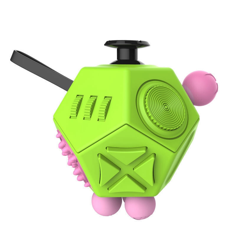 Yipa 12 Side Magic Fidget Cube Toy Adult Children Decompression Cube Creative Gifts Walmart Com Walmart Com