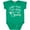 Kelly Green, variant on Inktastic Dance Like Frosty, Shine Like Rudolph, Give Like Santa Boys or Girls Baby Bodysuit