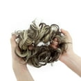 thumbnail image 2 of KingShop Donut Chignons Hair Bun Scrunchie Hair Bun Updo Hairpiece Hair Ponytail Extensions Messy Thick Hair Bun Extensions Hair Chignons Hair Piece, 2 of 6