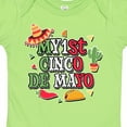 thumbnail image 4 of Inktastic My 1st Cinco De Mayo with Sombrero Red Chili Pepper Taco and Cactus Boys or Girls Baby Bodysuit, 4 of 5