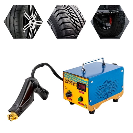 Tire Groover Machine with 1000W Power, 6 Adapters, Long Power Cord, and Comfortable Handle for Precise Tire Grooving and Cutting