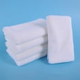 thumbnail image 5 of HEVIRGO Soft Luxury Bath Towel 1 Pc White Home Hotel Washcloth Travel Hand Towel 30x70cm, 5 of 8