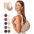 thumbnail image 1 of Bolso de mano Vantamo Luna de piel sintética con protección RFID para mujer, 1 of 6