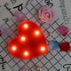 thumbnail image 2 of Las de ALPHABET LED Montadas en Iluminan El Plástico Que Decoración de Navidad Corazones Macarena Luz de letra del alfabeto LED, 2 of 8