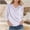 Multicolor A1, variant on Abtuhar Women Long Sleeve Tops Print V Neck Ruffled Neckline Relaxed Straight Hem Light Fabric Fall Shirts