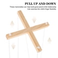 thumbnail image 3 of Pirate Marionette Puppet String Wood Pirate String Marionette Puppet Show Toy Interactive Pirate Toy (Random Style), 3 of 9