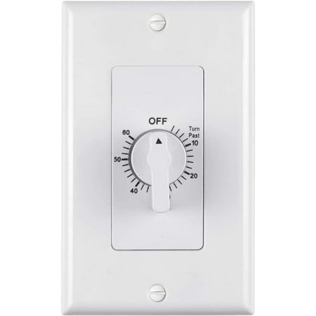 BN-LINK Heavy Duty 60-Minute In-Wall Countdown Timer