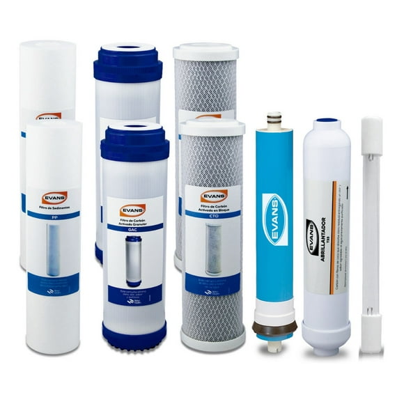 Kit De Consumibles Para Purificador Evans Ro-50g-a03